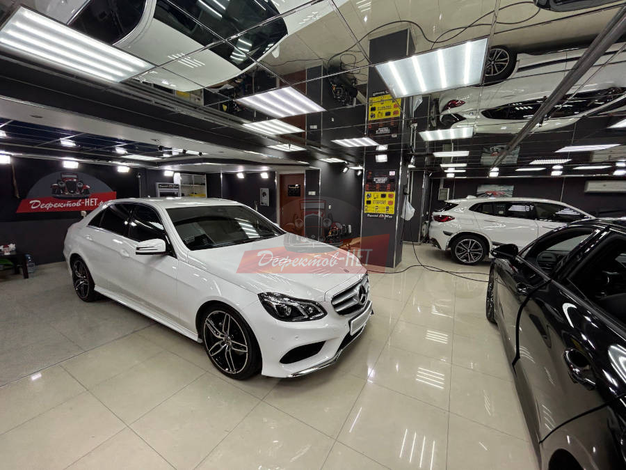 Нанесение керамики на Mercedes-Benz E-class