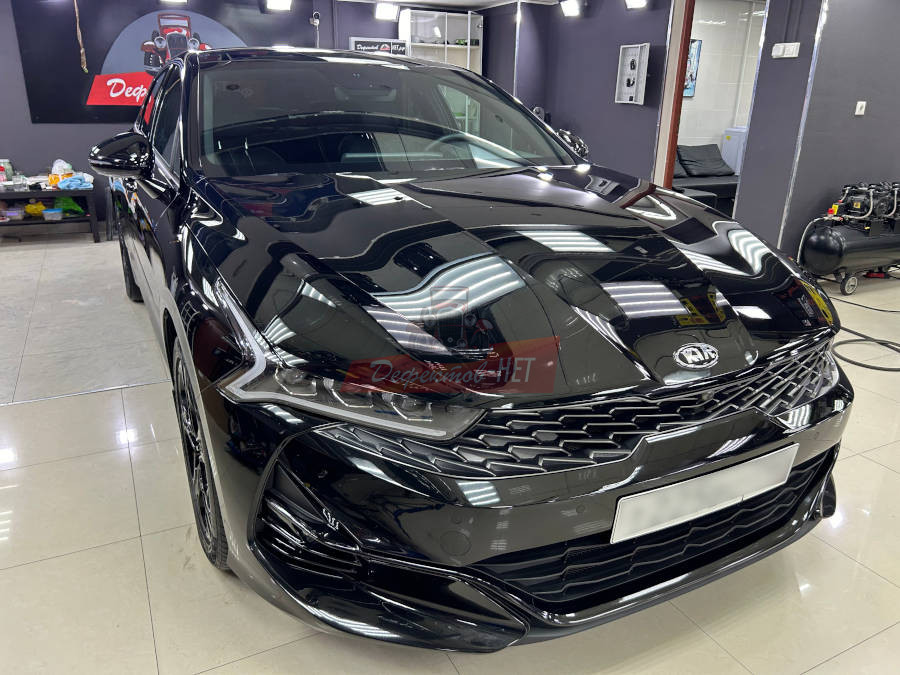 Нанесение Ceramic Pro на автомобиль Kia K5