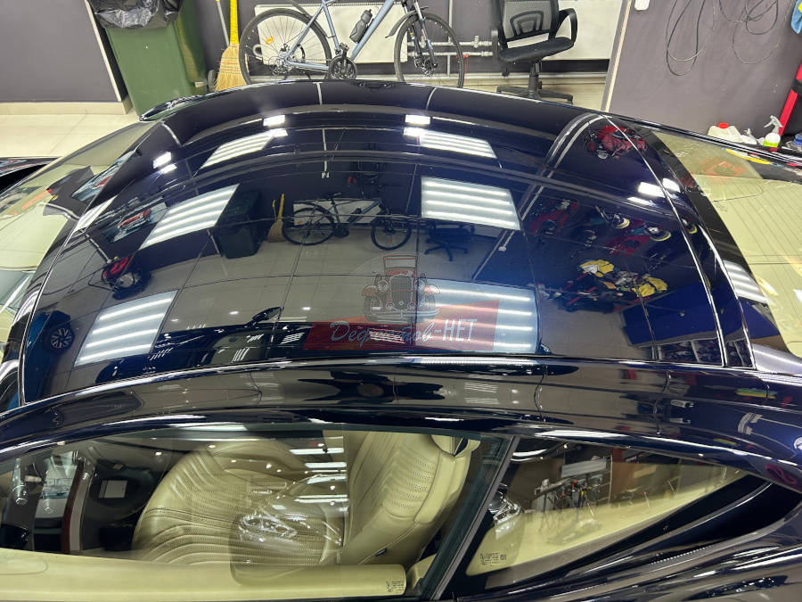 полировка крыши автомобиля