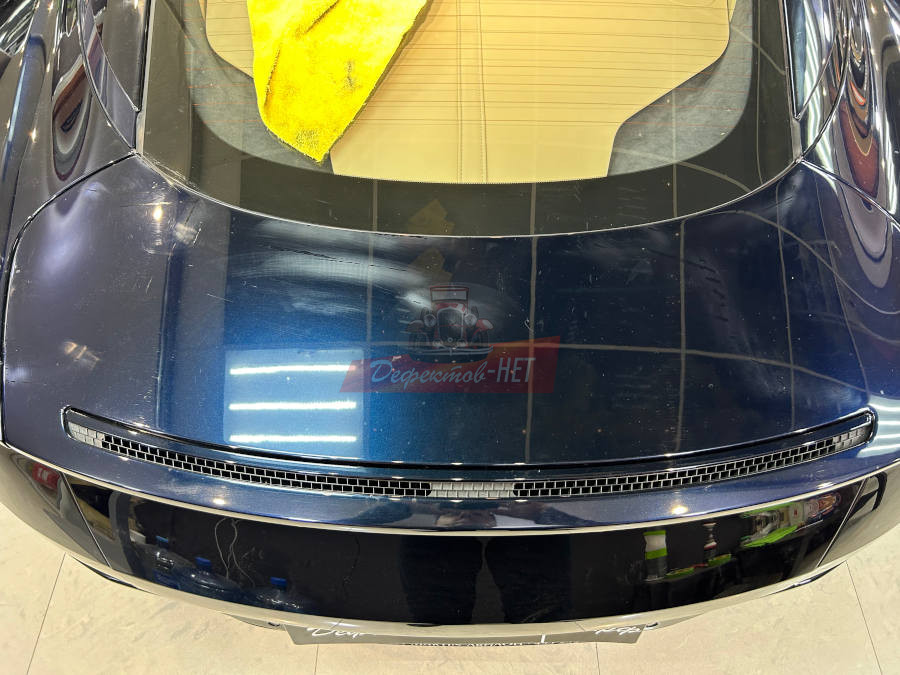 полировка капота