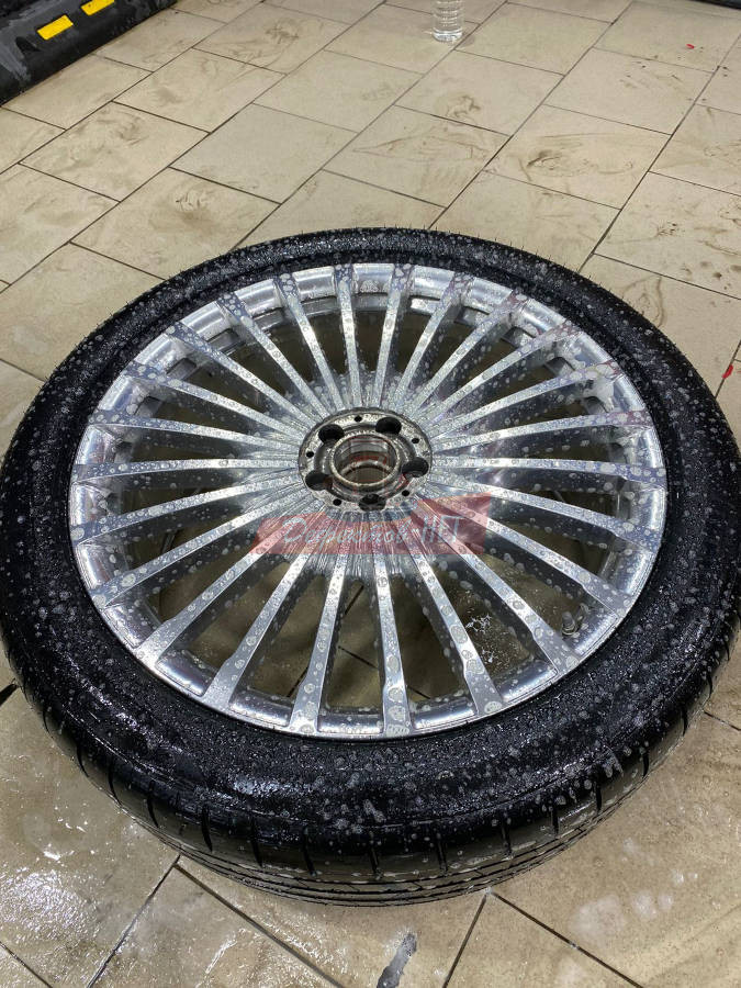 детейлинг дисков автомобиля