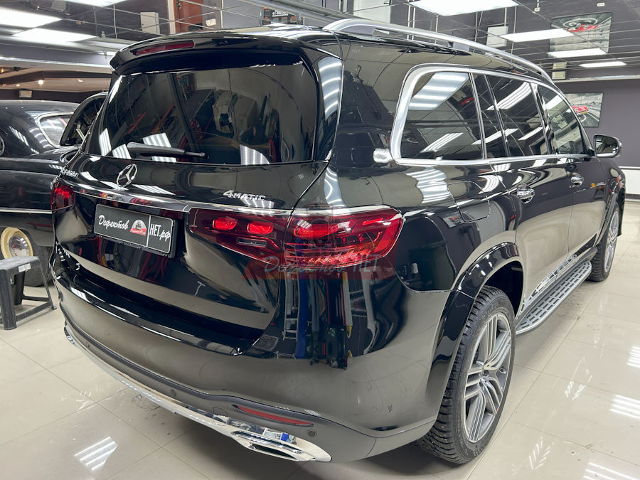 комплексный детейлинг, оклейка кузова мерседес gls