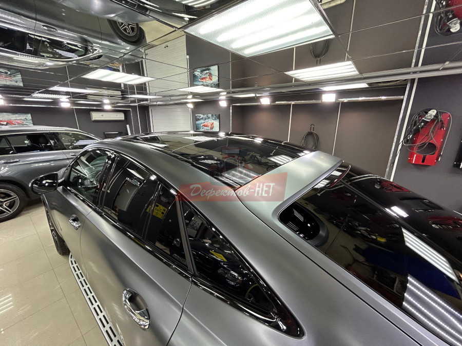 Оклейка Mercedes GLE защитной пленкой