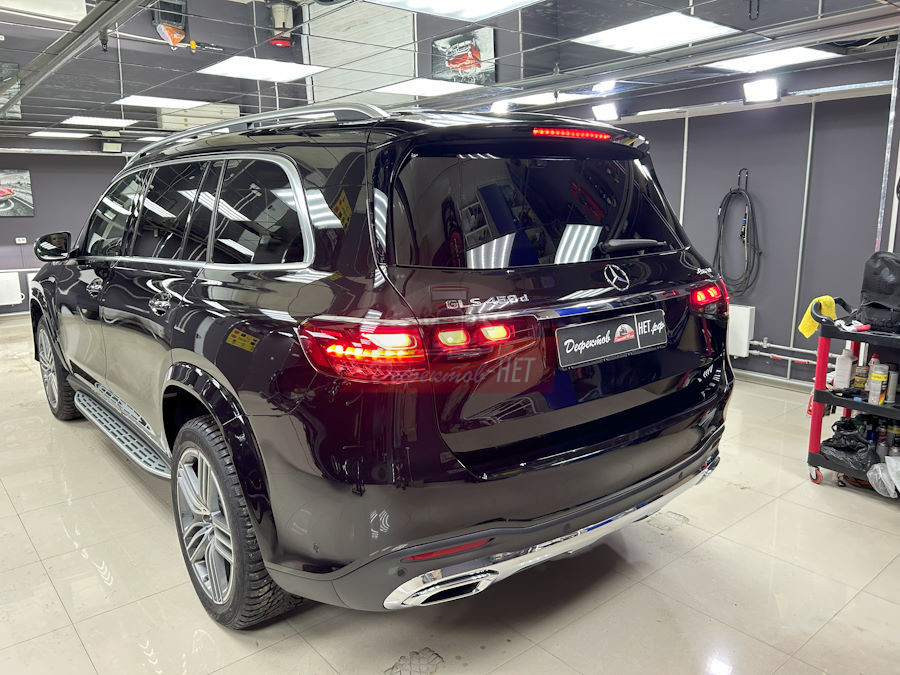 комплексный детейлинг, полировка кузова мерседес gls