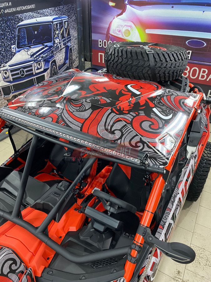 Оклейка виниловой пленкой багги