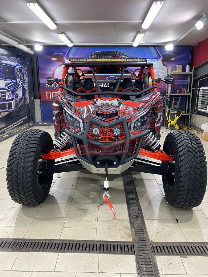 Внешний вид багги после нанесения винила