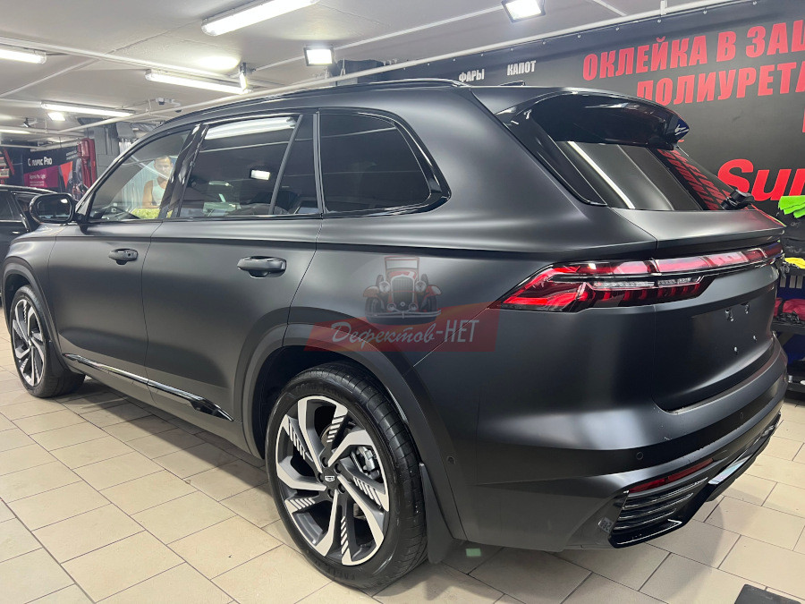 Защищаем кузов Jeely Manjaro пленкой