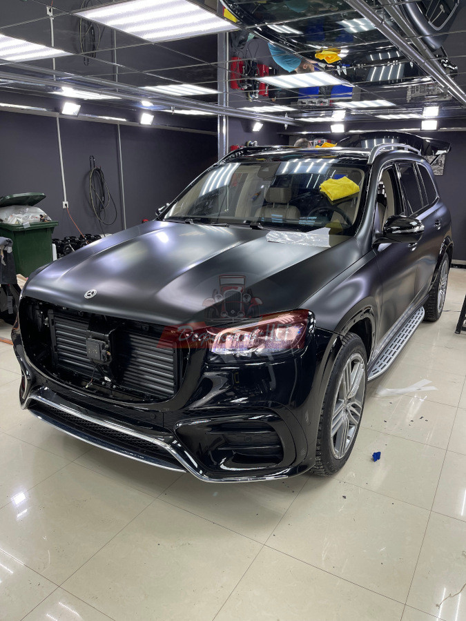 Оклейка матовой пленкой кузова MERCEDES