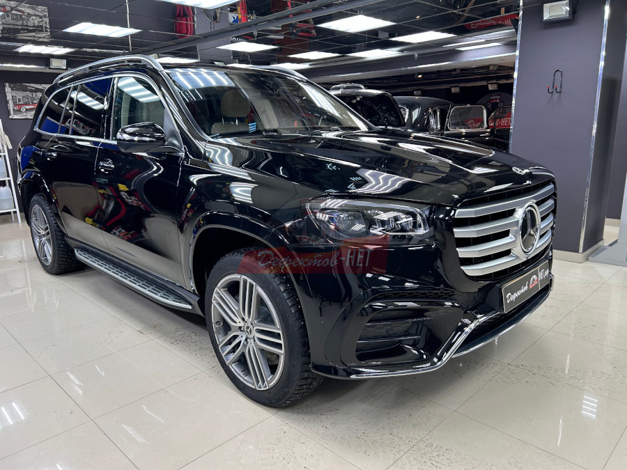 Защита кузова MERCEDES матовой пленкой