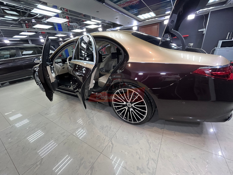 Оклейка пленкой кузова Mercedes S Class