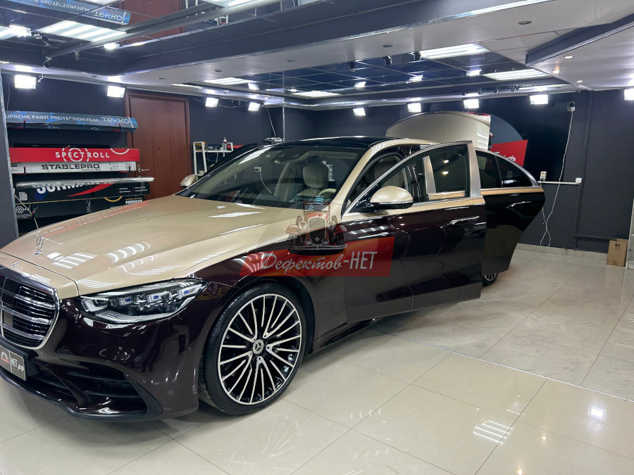 Оклейка Mercedes S Class