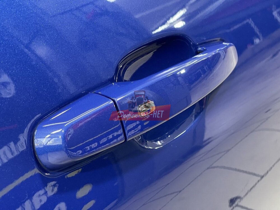 полировка ручки двери