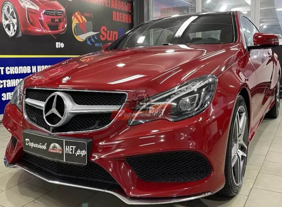 полировка капота