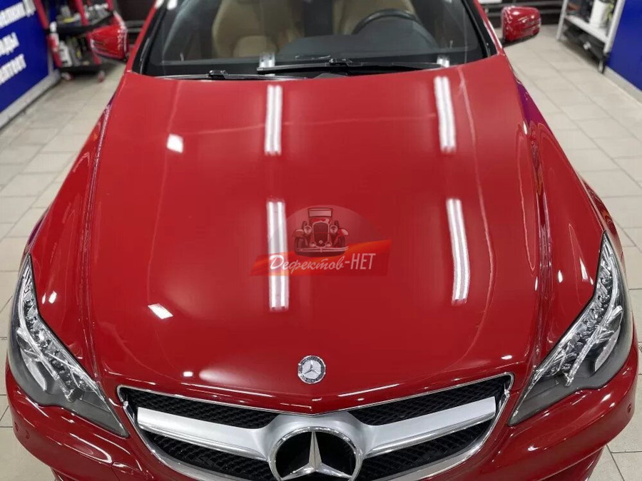 полировка капота