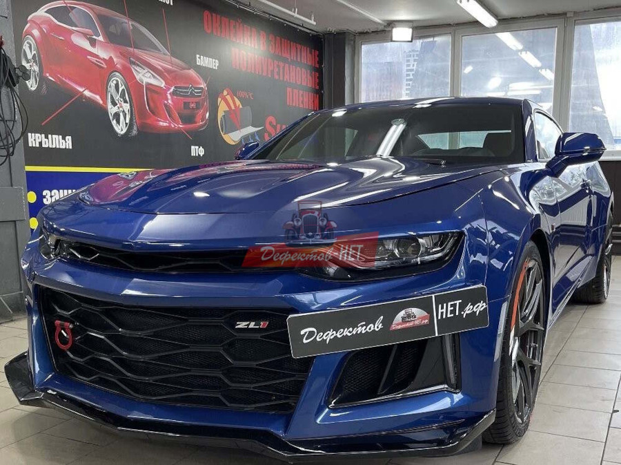 полировка шевроле камаро