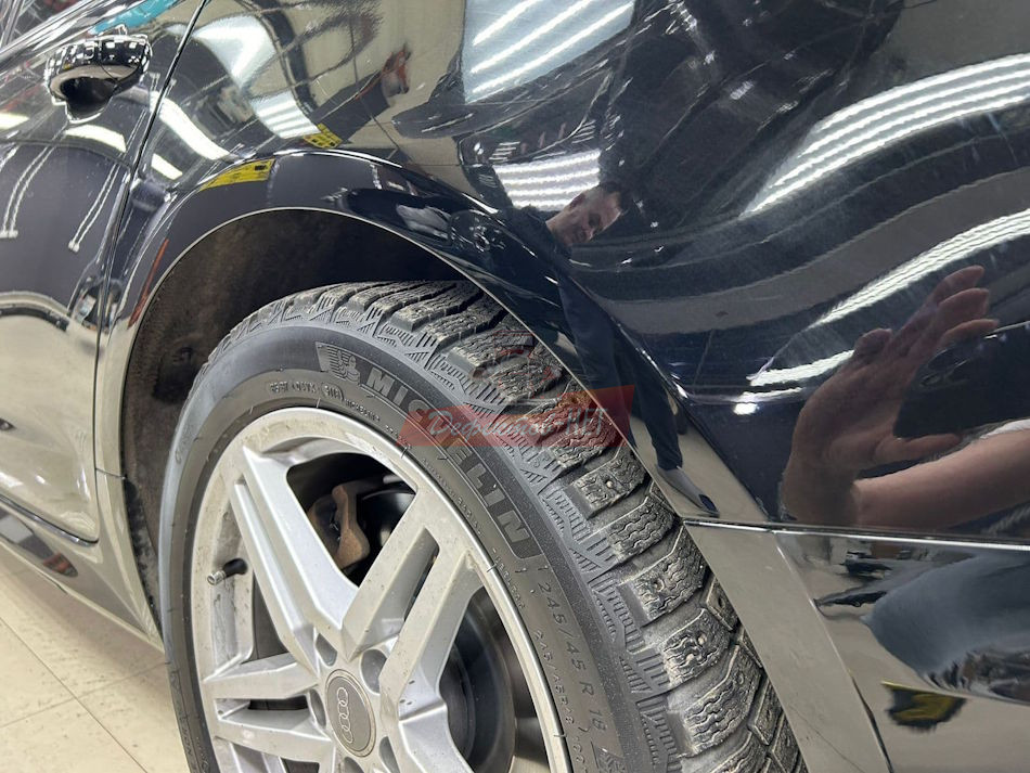 Удаление глубоких царапин на кузове автомобиля