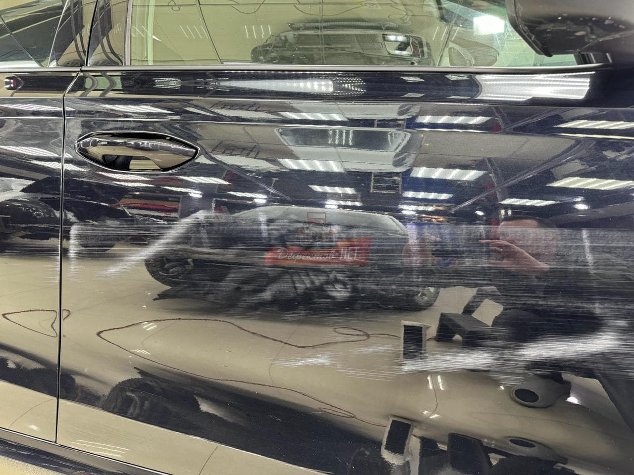 Ремонт царапин на авто