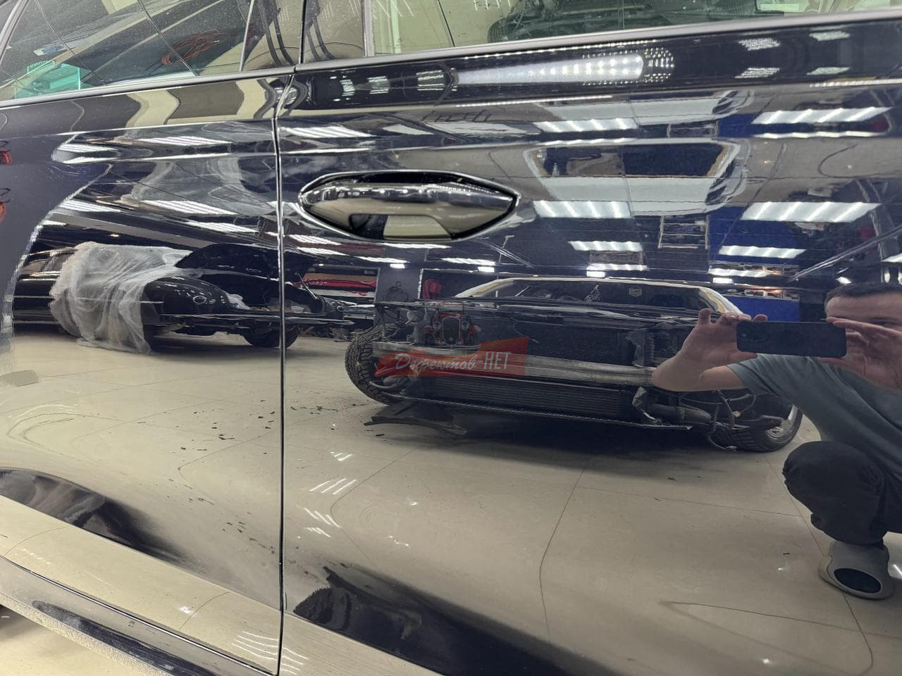 Ретуширование глубоких царапин на авто