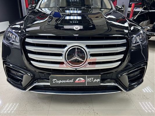 Комплекс работ по тонировке фар автомобиля Mercedes