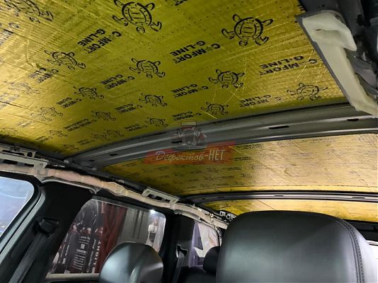 шумоизоляция крыши авто в компании Дефектов-Нет
