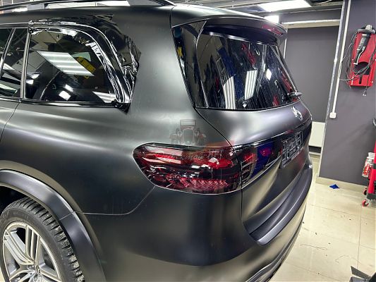 Антихромовая пленка для автомобиля Mercedes