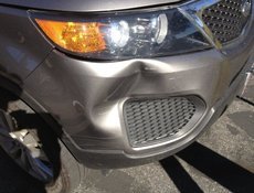 Ремонт вмятин на бампере