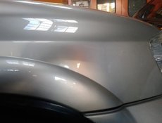 Ремонт вмятин на переднем крыле